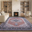 Tapis bleu marine Isai-1277177687