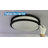 15-Inch LED Double-Ring Flush Mount Ceiling Light - 5 Color Temperatures (2700K-5000K), 10%-100% Dimmable, 24W Energy-Efficient, cETL Listed with 1-Year Warranty