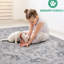 Tapis beige 6 x 9 - sans perte de teinture, tache, ravissant pour la chambre à coucher, la salle à manger, le bureau personnel, le hall d'entrée-1177484018