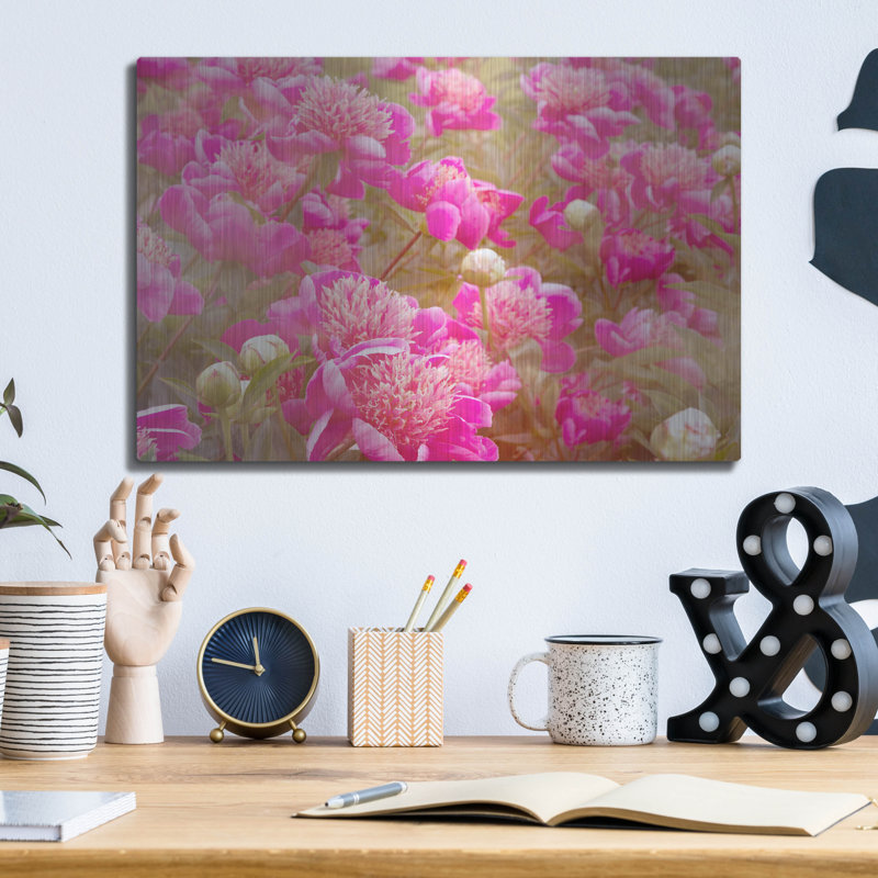«Pinks» par Dennis Frates, H 12 po x l 16 po