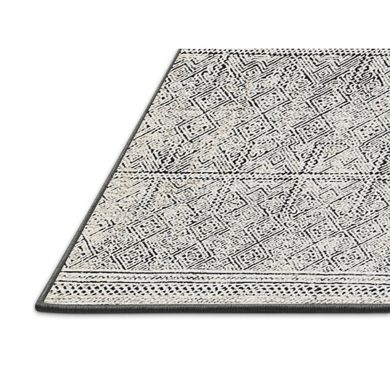 Geometric Indoor Rug, Rectangle 8' x 12'