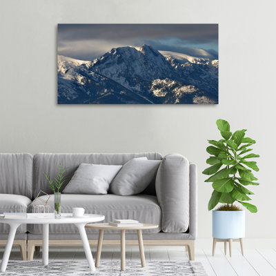 Giewont in the winter 1 Piece Wall Art