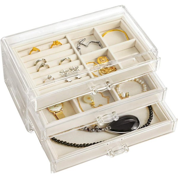 Mercer41 Jewelry Box + Drawers | Wayfair