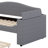 Upholstered Daybed With Storage Armrests,Trundle And Latest Integrated Bluetooth Audio System.-278788854