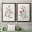 Lin botanique corail III - ensemble de 2 reproductions d'art-11592736-11592750-11592757