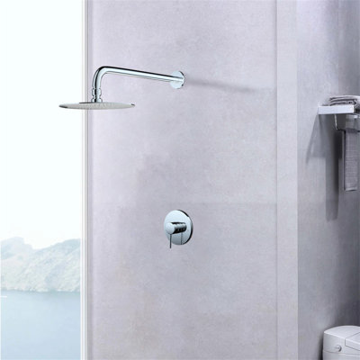 Wall Mounted Shower Faucet(Valve Included)