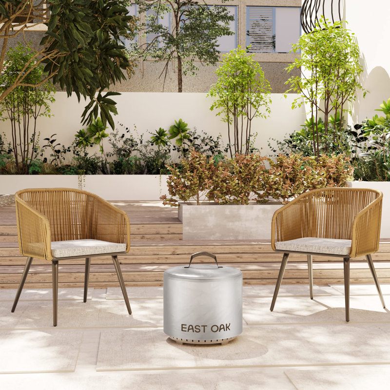 Housse imperméable pour foyer d'extérieur E 17, Gris