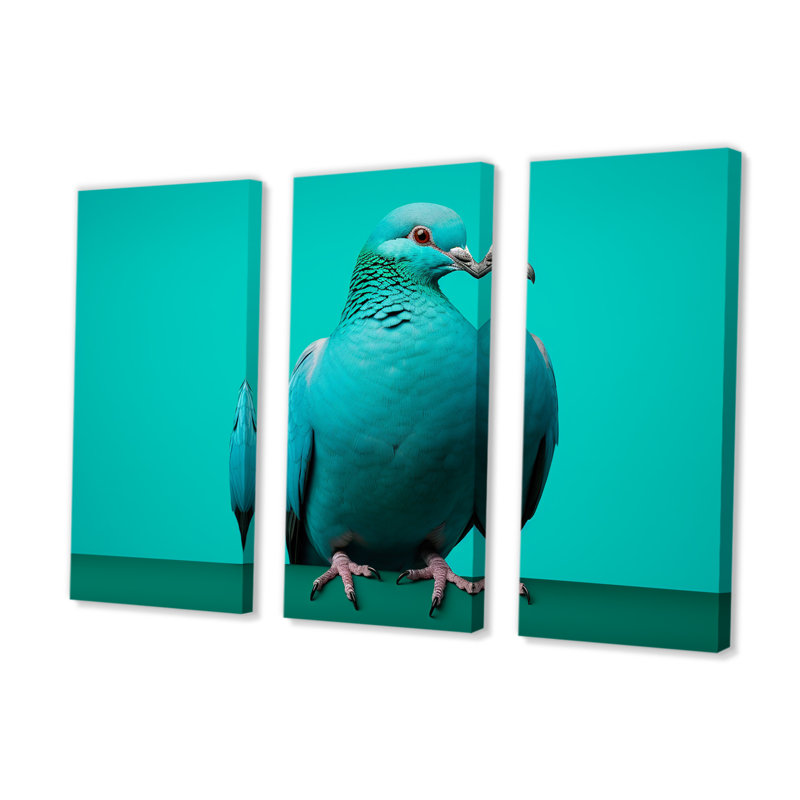 Tranquil Dove Harmony III - ensemble d'art mural colombe, H 28 po x l 36 po