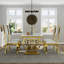 Ensemble de table de salle à manger de luxe avec 6 chaises en cuir-303100487-303100486-303100537