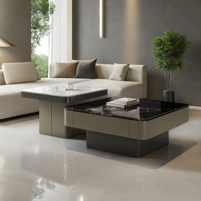 Table basse moderne et minimaliste