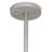 Zackrey 4 - Light Nickel Single Pendant