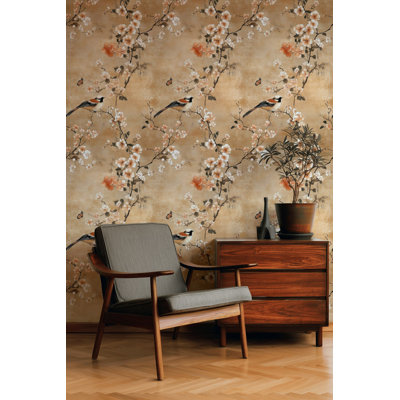 Papier peint nature oiseau