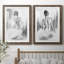 «Soft Silhouette V», ensemble de 2 reproductions sur toile-195628230-265539919-265539916