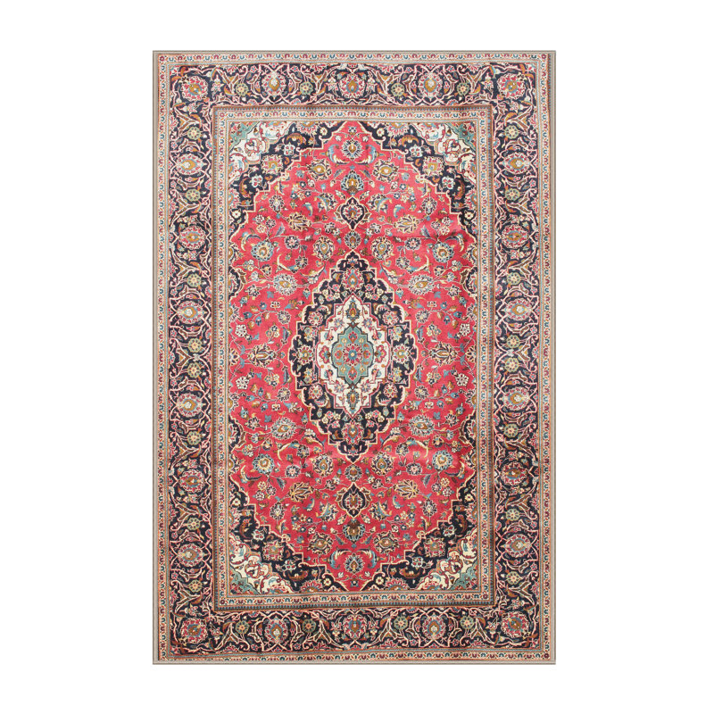 Cebert Oriental Indoor Rug, Rectangle 7' x 10'