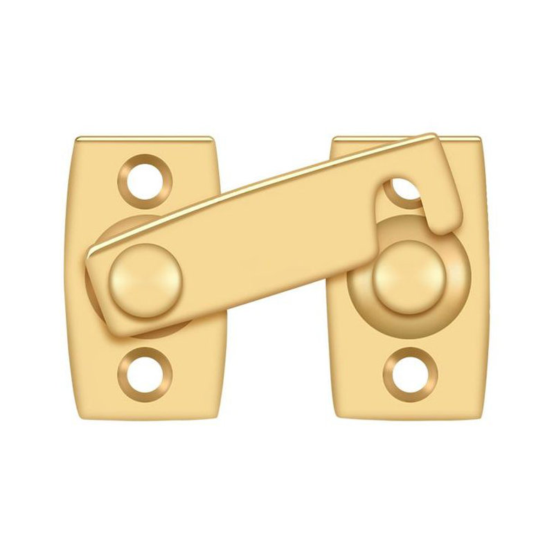 Brass Latch/Catch/Bolt, PVD Bright Brass