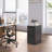 18"D 2 Drawer Metal Vertical File Storage Cabinet with Lock for Home Office A4 Letter/Legal Size-1451619593