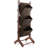3-Tier Floor Stand with Storage Basket Bins - Walnut/Espresso-1311516306