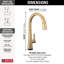Robinet de cuisine avec douchette extractible Monrovia Touch-66901953