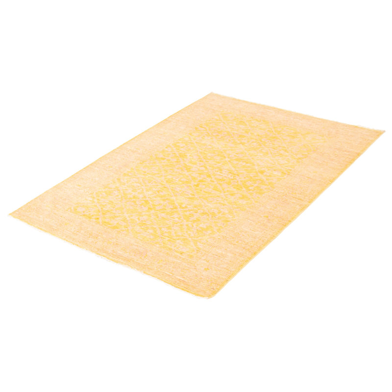 Tapis beige Peshawar Oushak 5 pi 3 po x 7 pi 11 po