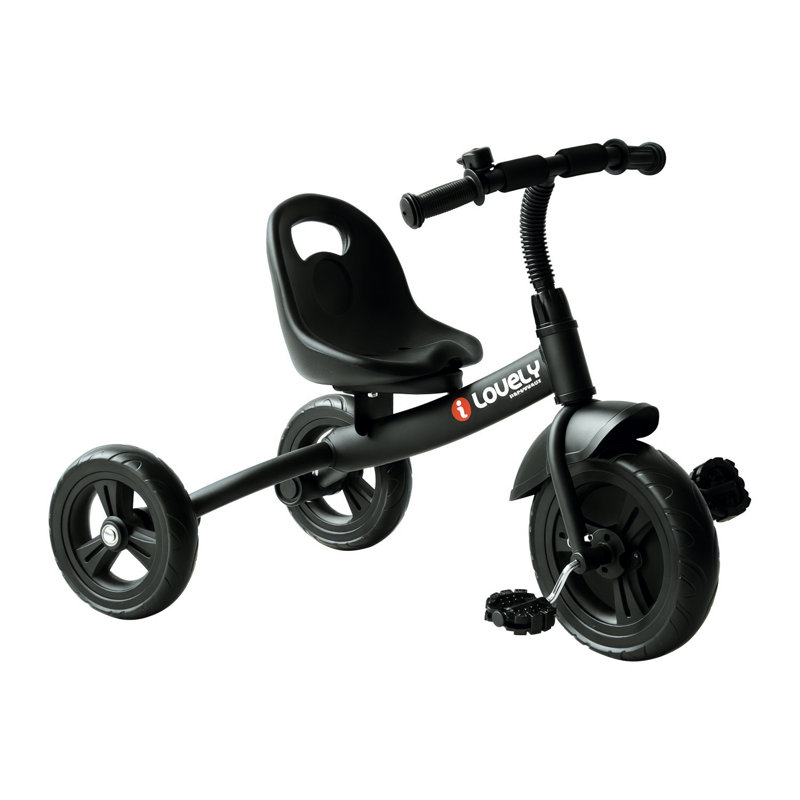 Coles 3 Wheels Ride on Toddler Tricycle, Black