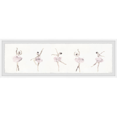 Ballet Step by Step 1 Piece Single Picture Frame Painting