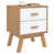 Blanc / brun