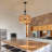 19" Boho Hemp Rope Pendant Light