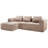 Modular Sectional Sofa, Modern Modular L-Shaped Sofa With Chaise Longue, Equipped With Small Side Pockets And Free Of Compression During Installation.-397817492