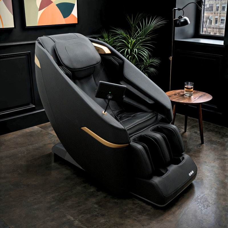 Fauteuil de massage avec contrôleur de tablette