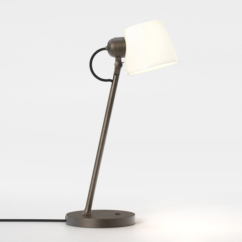 Imari Desk Table Lamp, Bronze