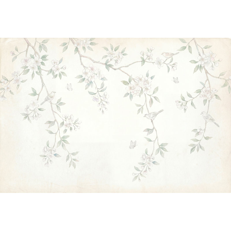 Papier peint texturé aquarelle, 100"x96", Non-Woven Nonpasted