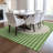 Machine Washable Indoor/Outdoor Chantille ACN994 Green Area Rug-46704166