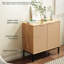 Buffet 32 po x 32 po x 15 po avec rangement