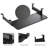 Adjustable Keyboard Tray Under Desk, 28X11 Inch Large Slide Out Keyboard & Mouse Platform Tray, Wooden Pull Out Computer Keyboard Drawer For Typing Home Office Desk, Black