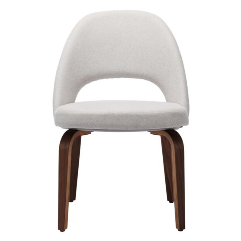 Chaise de salle à manger ROBBY PU, Blanc