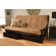 Stratford 86" Queen Futon and Mattress with Drawer set