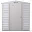 Remise de rangement Select Steel, 6 x 7, gris flûte-67124373
