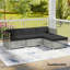 Outsunny 7-Piece Patio Furniture Cushions Water-Repellent-434408316