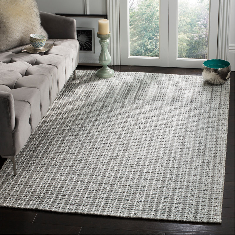Adelmar Hand Woven Performance Geometric Rug, Rectangle 8'9" x 12'