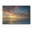 Partage le coucher de soleil - reproduction sur toile tendue-1384587824