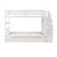 Lit superposé simple au-dessus de simple en bois massif avec lit gigogne Daft par Harriet Bee-1108972868