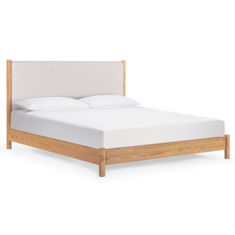 Kaplan Wood Bed, Natural/Beige, King