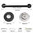 20'' Black Bathroom Safety Grab Bar with Anti-slip Knurled Grip, ADA Compliant-128539875-128539879