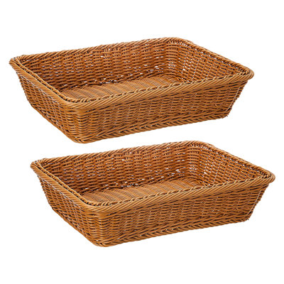 Ensemble de paniers en polypropylène