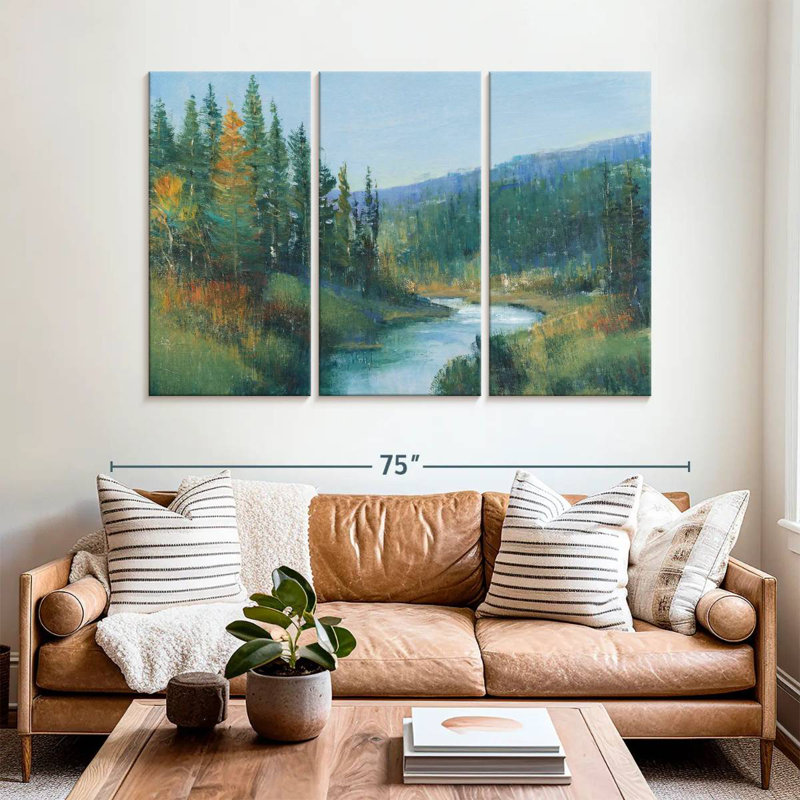 Alvord Trout Stream I, 42" H x 65" W