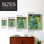 Alphabet Soup Abstract Framed Print - Solid Wood-715730149-715730140