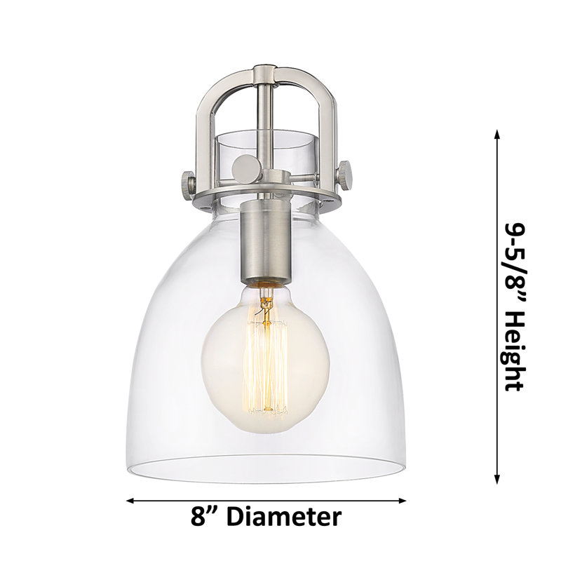 Luminaire suspendu 12 lumières Amrith, Laiton brossé, Gris fumée clair
