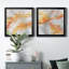 Transparent Opposites I - ensemble de 2 peintures sur toile encadrées-619186034-619186035