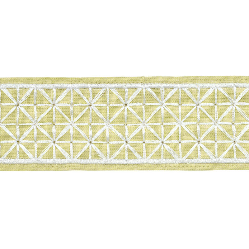 Ruban Directoire étroit, Citron