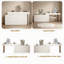 Commode double 6 tiroirs Danitra